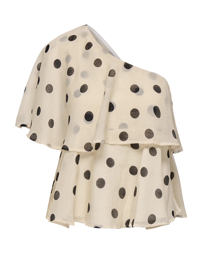  JDY - JDYFay Life One-Shoulder Top - Pristine